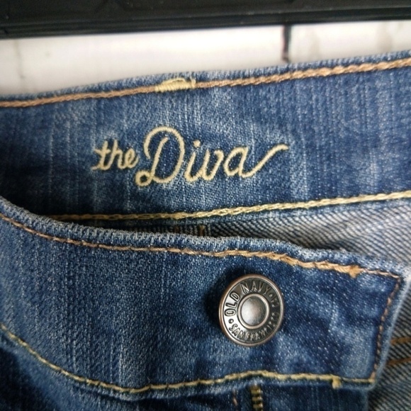 Old Navy Size 4 The Diva Denim Jeans Pants - Picture 4 of 5